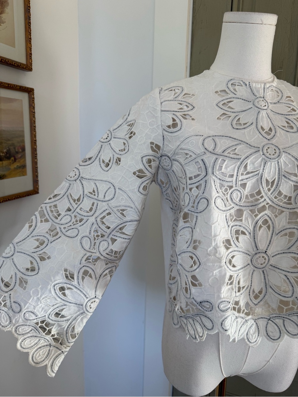 Farm Rio Eyelet Top - Picture 8 of 12